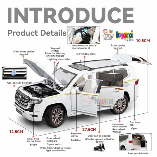 Toyota Land Cruiser LC300 1:18 diecast Scale Model
