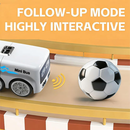 Magic Bus - Follow Line Car, Auto LED Expression Lights & 4 Play Modes