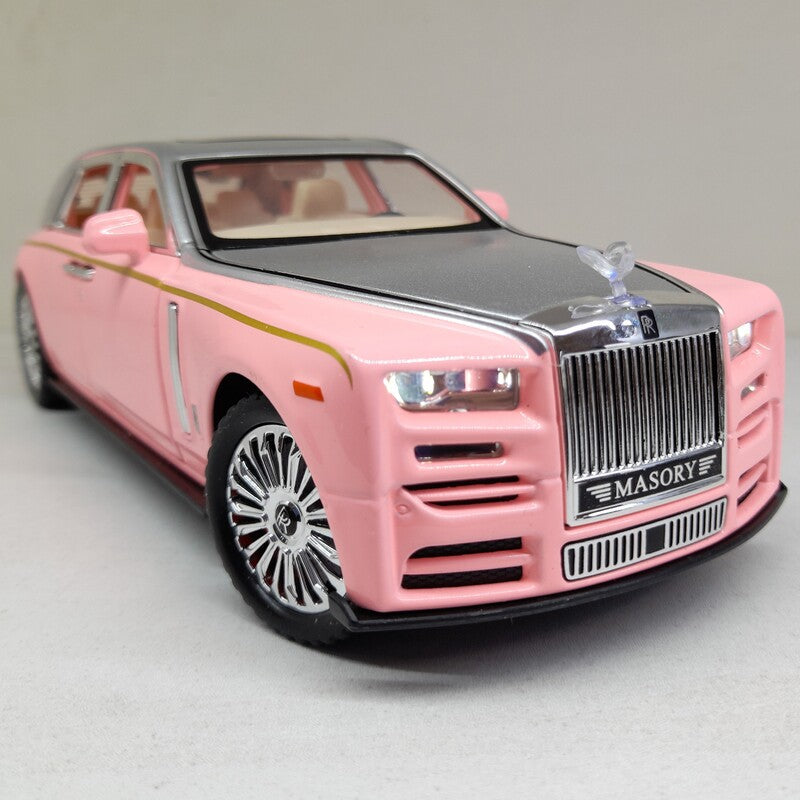 Rolls Royce Phantom Pink 1:24 Diecast Scale Model Car