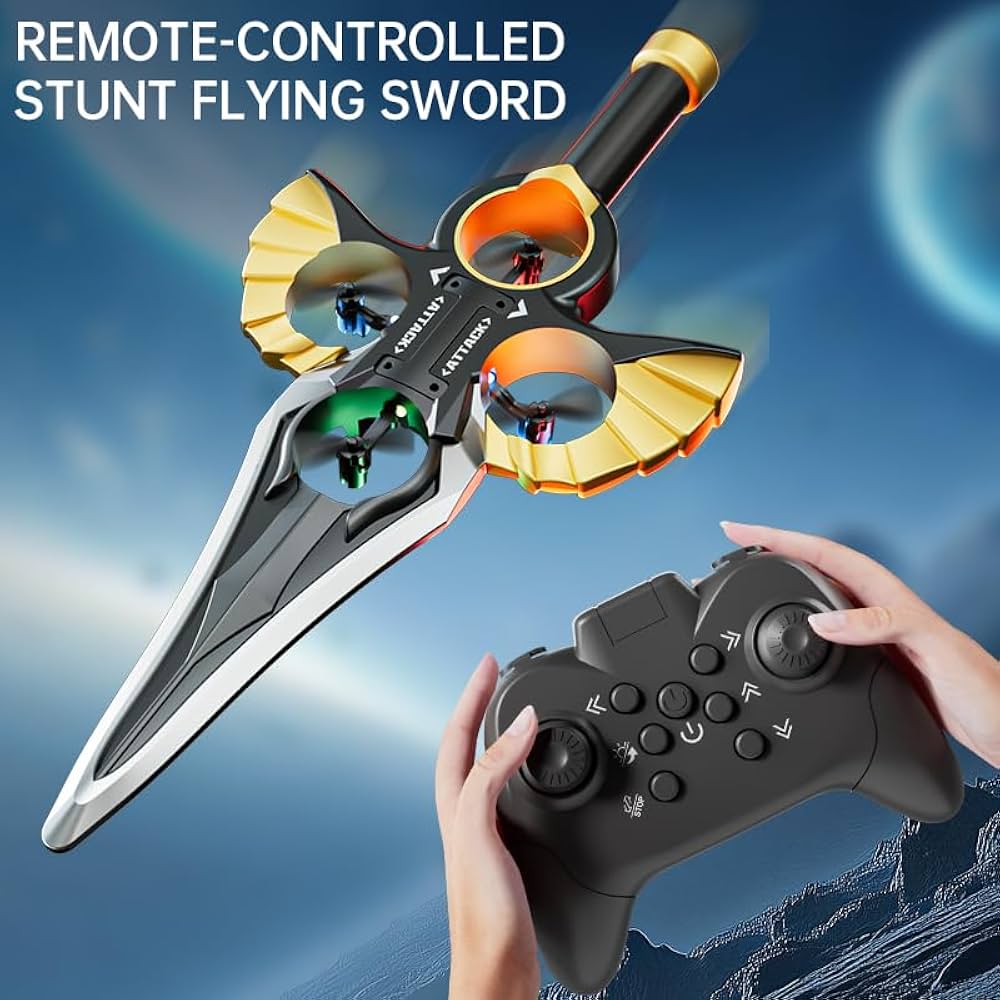 Sword Flying - 3 Speed Stunt Control (Hand Wave/Controller Mode)