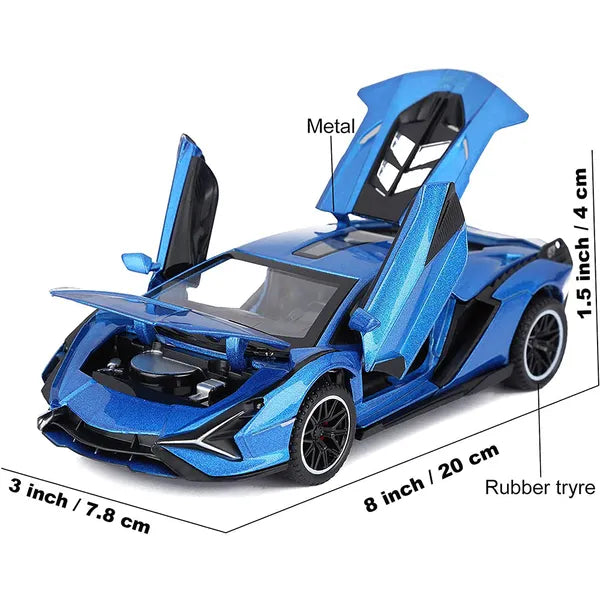 Lamborghini Sián FKP 37 Collectible 1:24 Diecast Scale Model Car