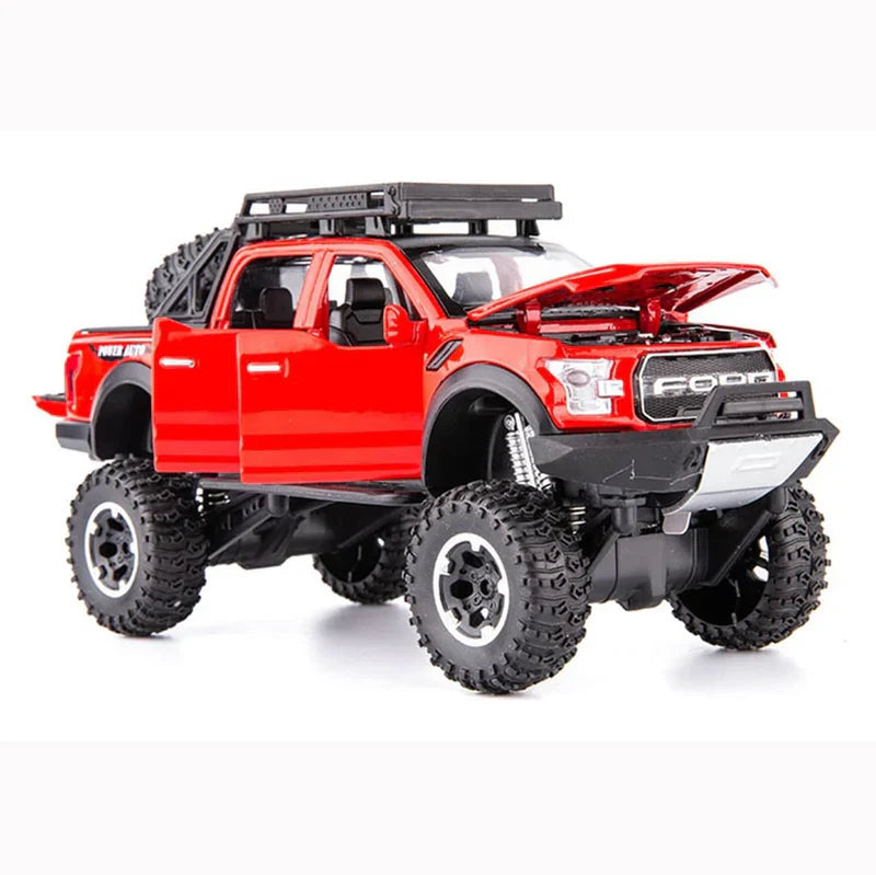 Ford Raptor F-150 Suv 1:24 Diecast Scale Model Car