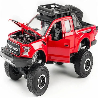 Ford Raptor F-150 Suv 1:24 Diecast Scale Model Car