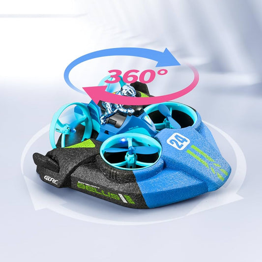 4DRC V24  3-in-1 Remote Control Hovercraft, Drone, and Race Car Water and Sky