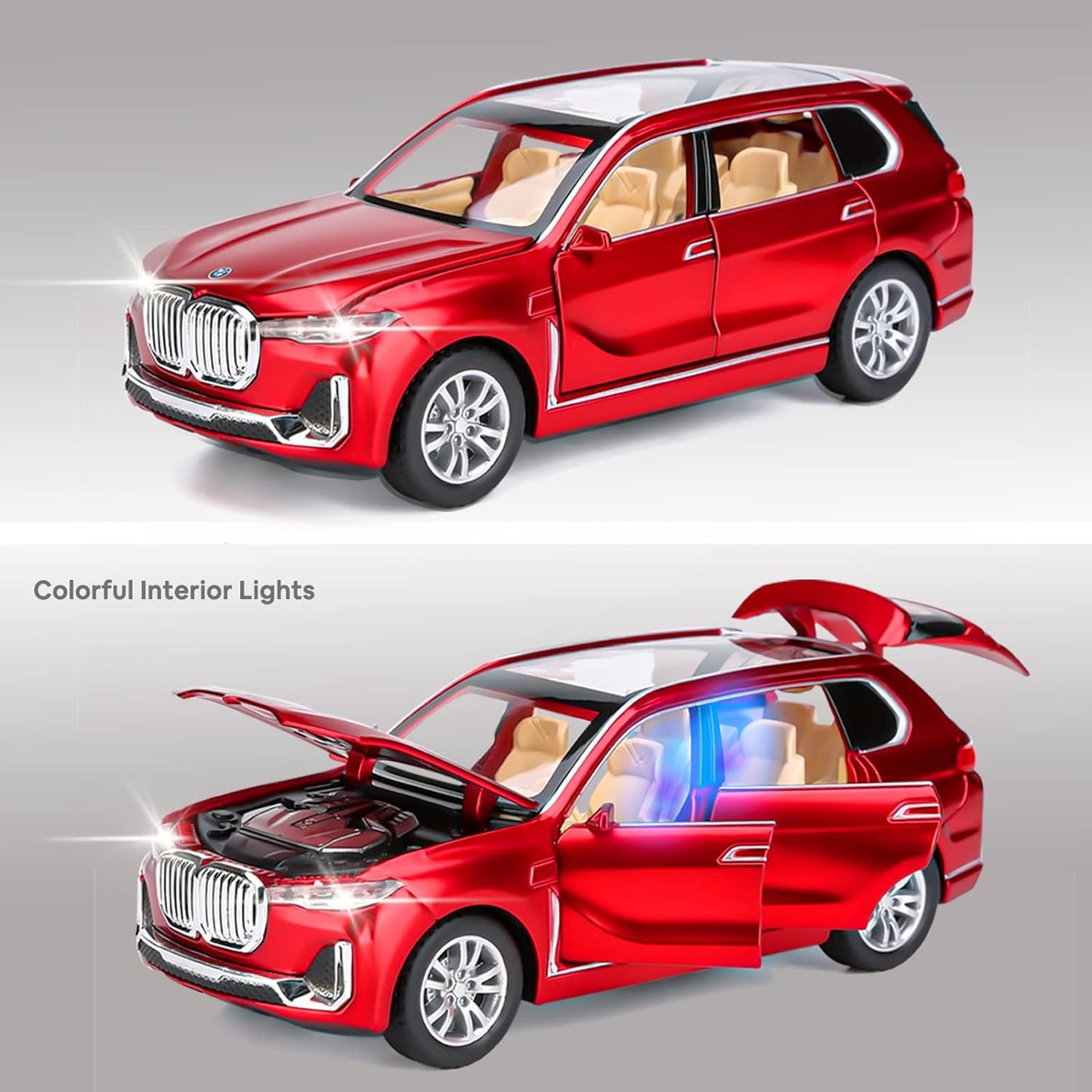Bmw X7 1:24 Diecast Scale Model Car
