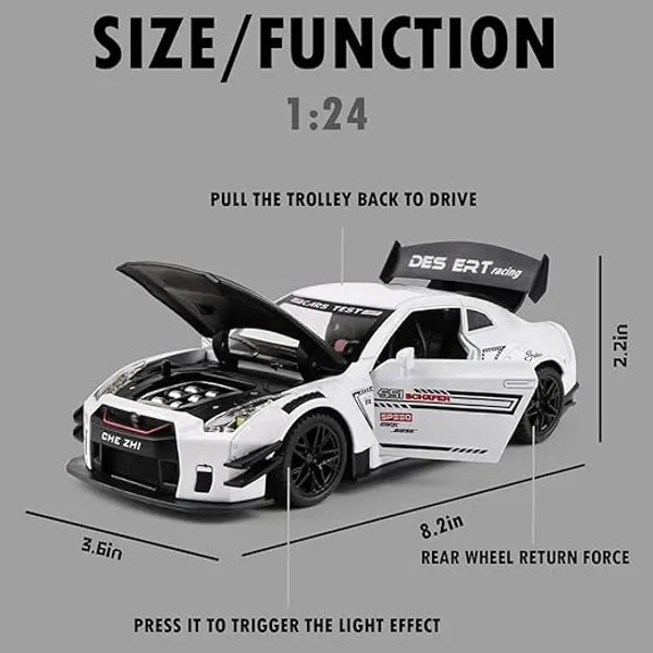 Nissan Gtr Super Sport 1:24 Diecast Scale Model Car