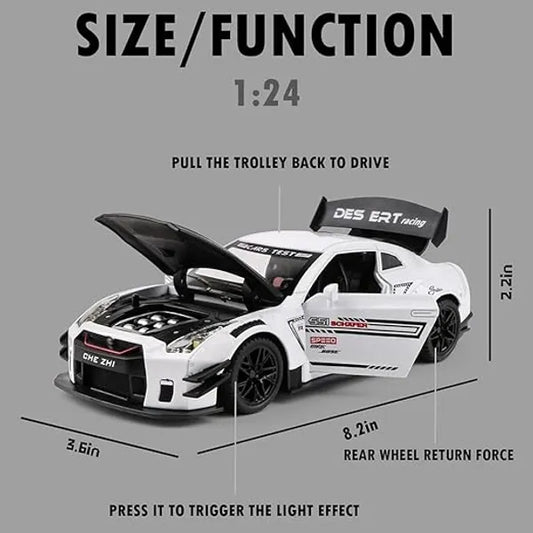 Nissan Gtr Super Sport 1:24 Diecast Scale Model Car
