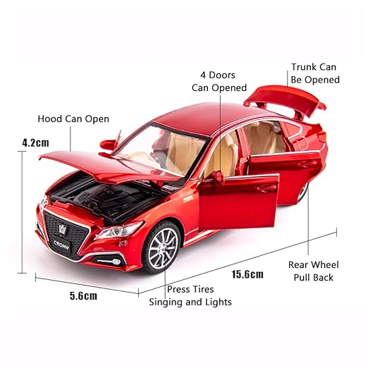 Toyota Crown 1:24 Diecast Scale Model Car