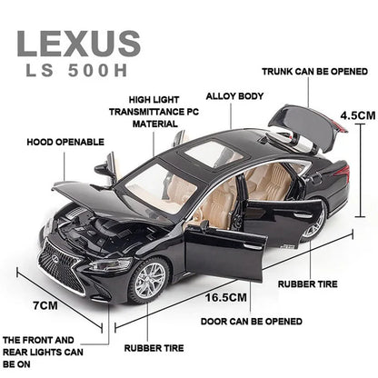 Lexus Ls500h 1:24 Diecast Scale Model Car