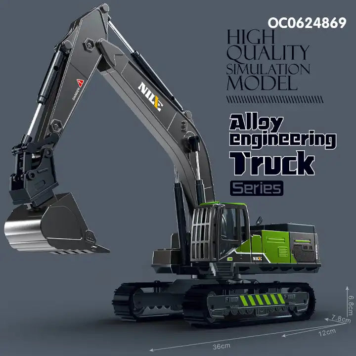Excavator Heavy Duty Construction Model