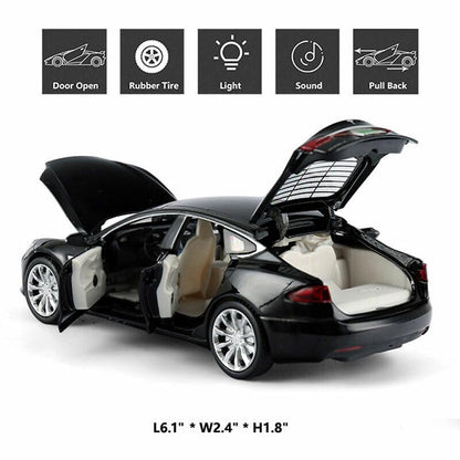 Tesla S 1:24 Diecast Scale Model Car