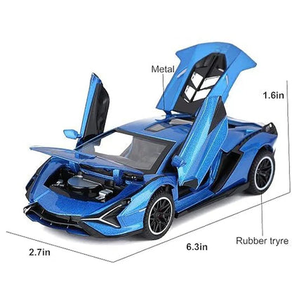 Lamborghini Sian FKP 37 1:24 diecast scale model car