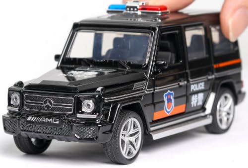 Mercedes Amg G65 Police 1:24 Diecast Scale Model Car