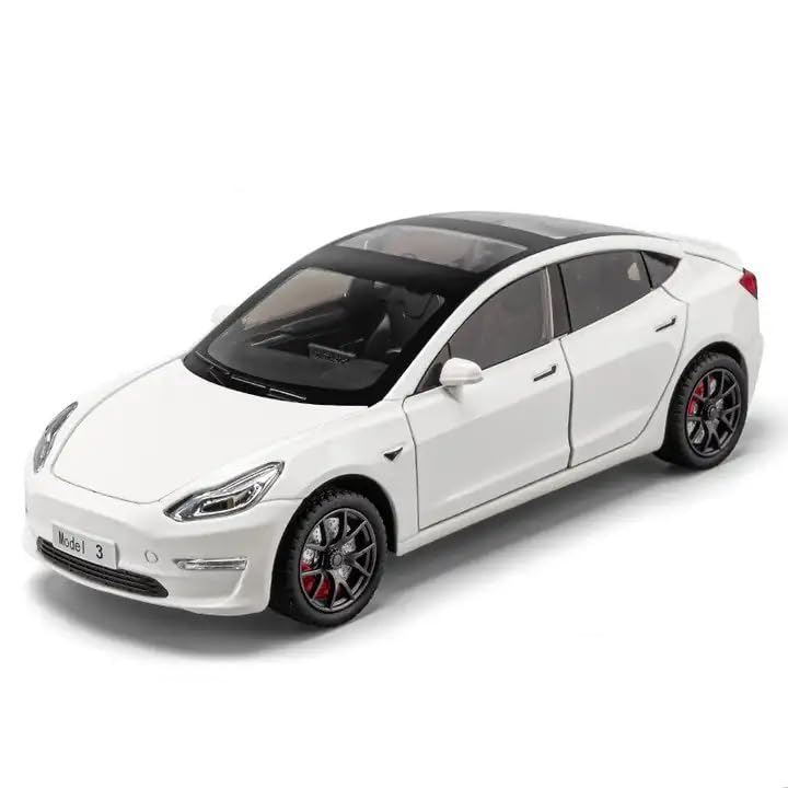 Tesla Model 3 Scale Model 1:24 Diecast Scale Model Car