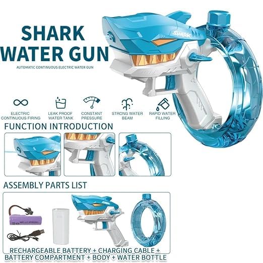 Shark Electric Water Gun