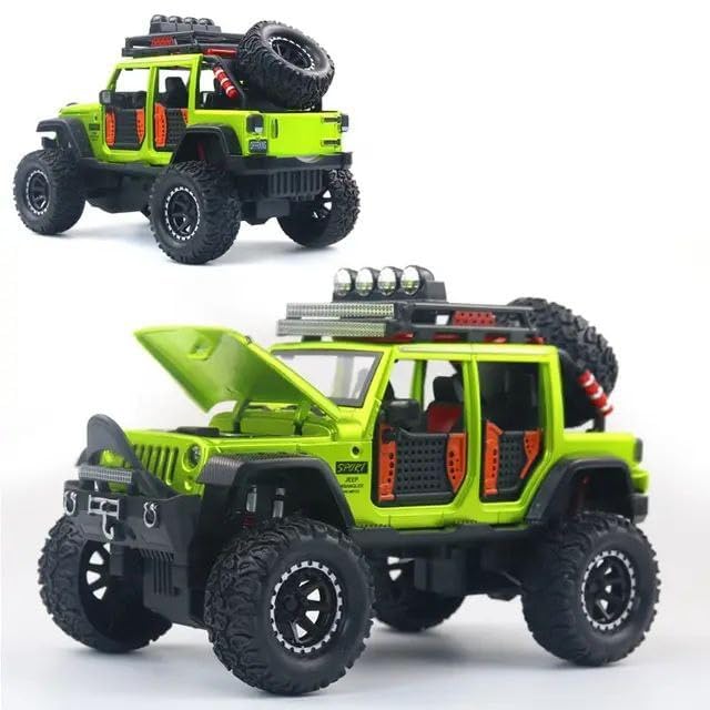 off-road Rock Climber Jeep vehicle 1:24 Diecast Scale Model