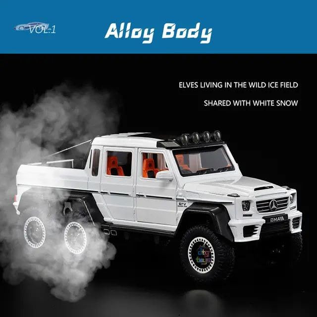 Mercedes Benz G63 AMG 6x6 1:24 Diecast Scale Model Car