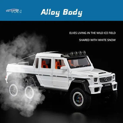Mercedes Benz G63 AMG 6x6 1:24 Diecast Scale Model Car