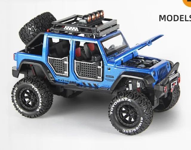 off-road Rock Climber Jeep vehicle 1:24 Diecast Scale Model