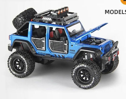 off-road Rock Climber Jeep vehicle 1:24 Diecast Scale Model