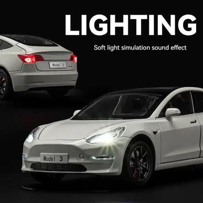 Tesla Model 3 Scale Model 1:24 Diecast Scale Model Car