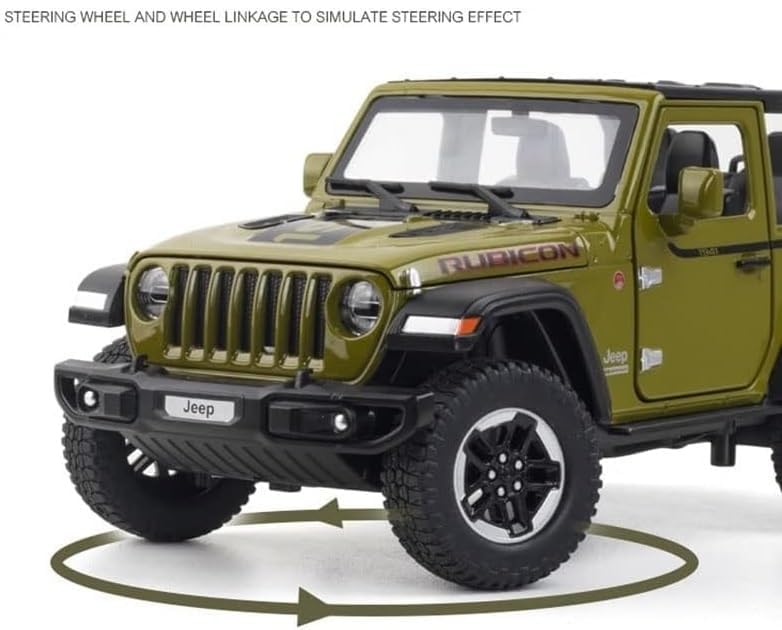 Jeep Wrangler Rubicon Thar 1:24 Diecast Scale Model Car