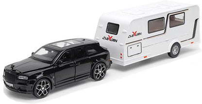 Rolls Royce Cullinan Trailer 1:24 Diecast Scale Model Car