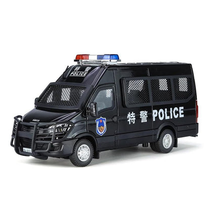 Iveco Police Van 1:24 Diecast Scale Model