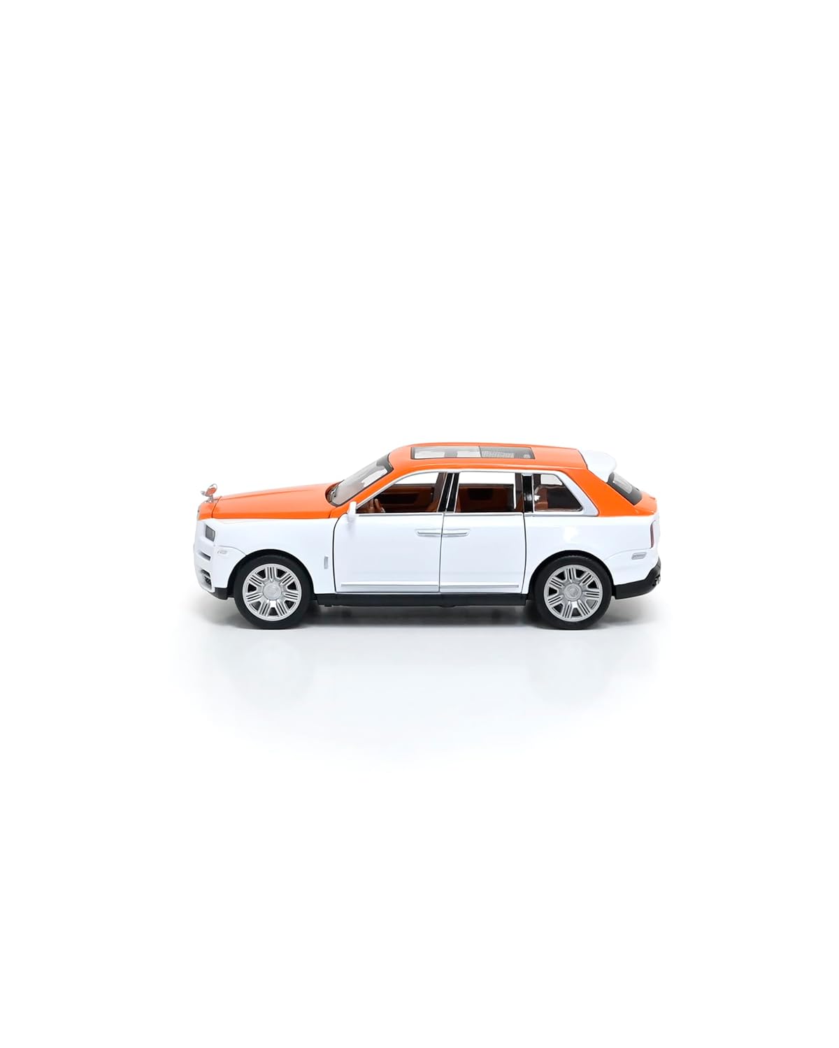 Rolls Royce Cullinan Orange 1:24 Diecast Scale Model Car