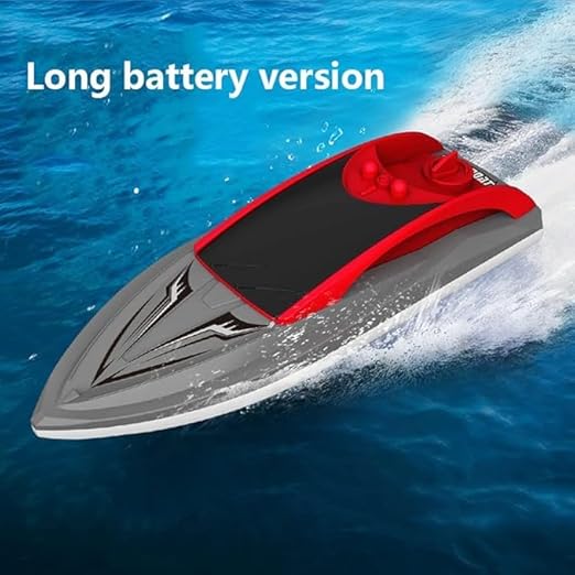 RC Speed Boat for Kids & Adults – Fast Remote Control Boat for Pools & Lakes, Double Waterproof Water Toy Gift
