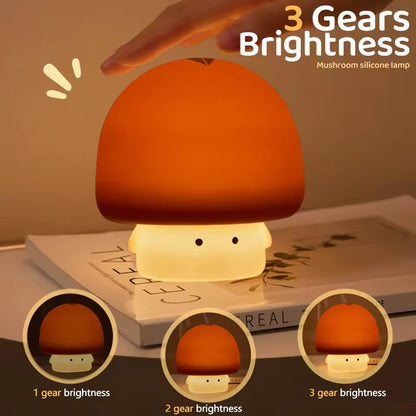 Mushroom Silicone Night Lamps