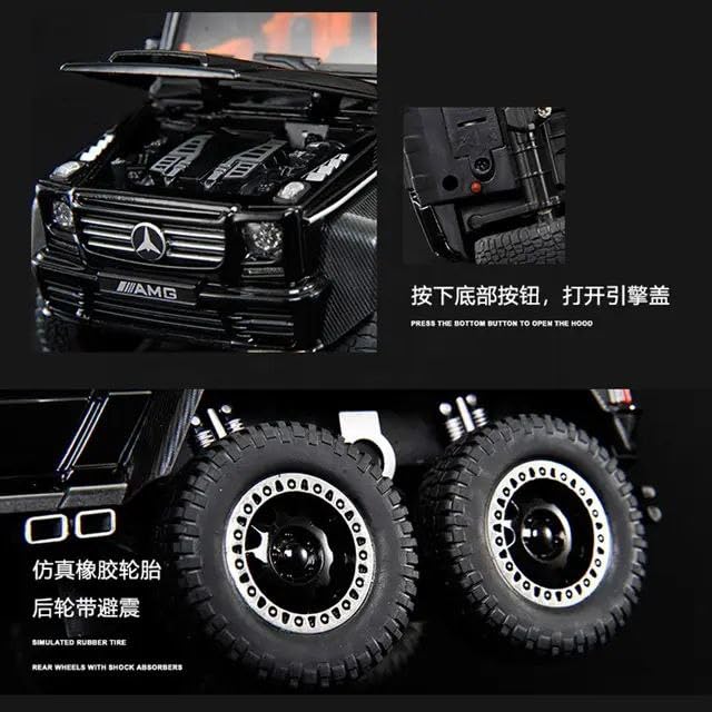 Mercedes Benz G63 AMG 6x6 1:24 Diecast Scale Model Car