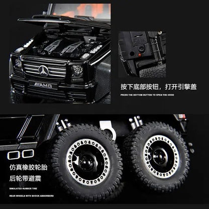 Mercedes Benz G63 AMG 6x6 1:24 Diecast Scale Model Car