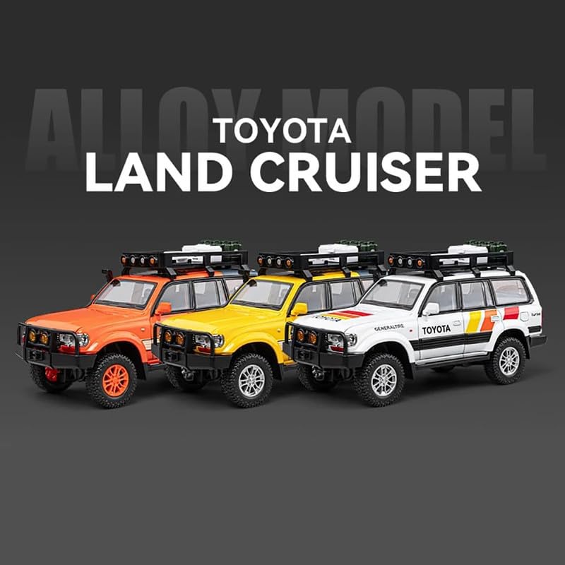 Toyota Land Cruiser LC80 1:24 Diecast Scale Model Car
