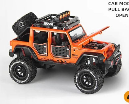 off-road Rock Climber Jeep vehicle 1:24 Diecast Scale Model