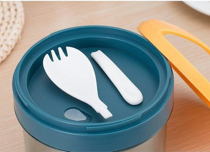 Microwave Safe Insulated Bento Box, Single Layer Stainless Steel Lunch Box