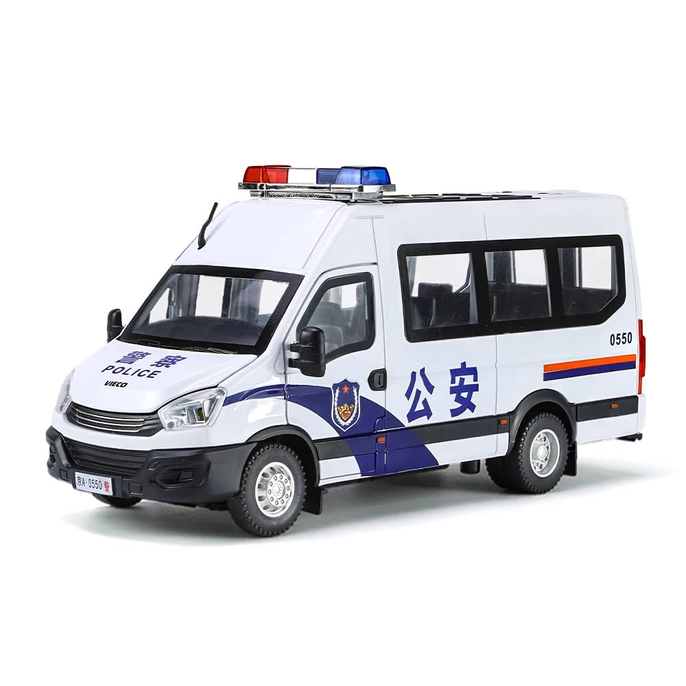 Iveco Police Van 1:24 Diecast Scale Model