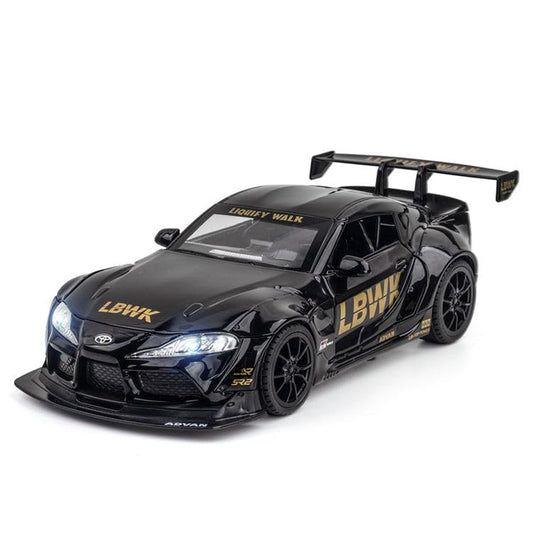 Toyota Supra Gr Lbwk 1:24 Diecast Scale Model Car