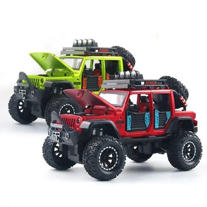 off-road Rock Climber Jeep vehicle 1:24 Diecast Scale Model