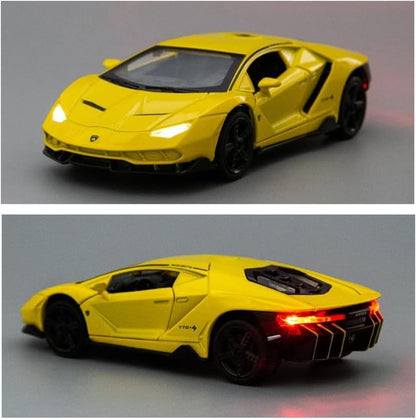 Lamborghini Centenario Lp770 1:24 Diecast Scale Model Car