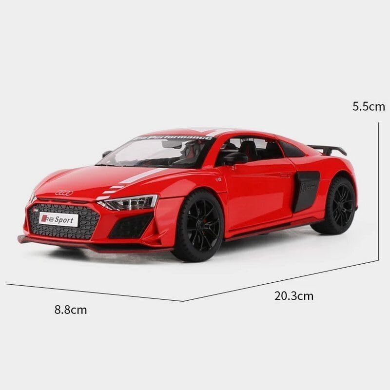 Audi R8 V10 Plus 1:24 Diecast Scale Model Car