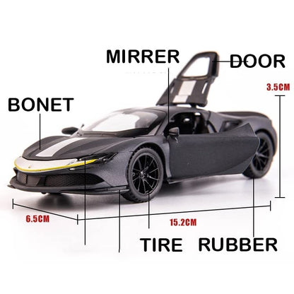 Ferrari Sf90 1:24 Diecast Scale Model Car