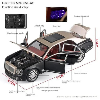 Bentley Mulsanne 1:24 Diecast Scale Model Car