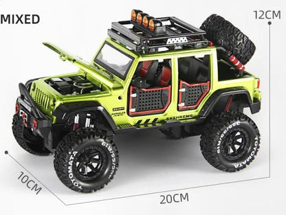off-road Rock Climber Jeep vehicle 1:24 Diecast Scale Model