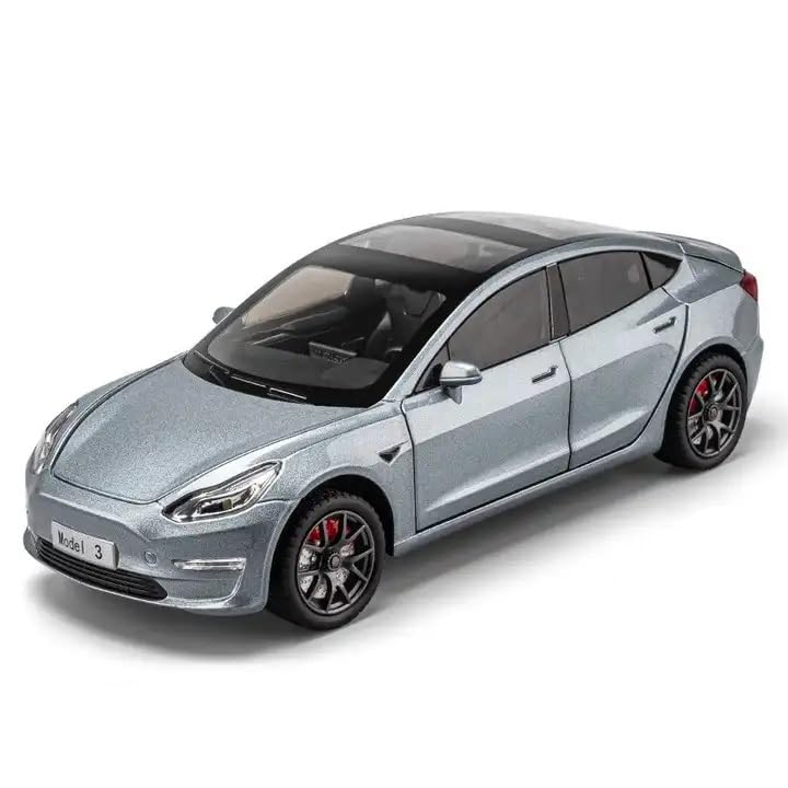 Tesla Model 3 Scale Model 1:24 Diecast Scale Model Car
