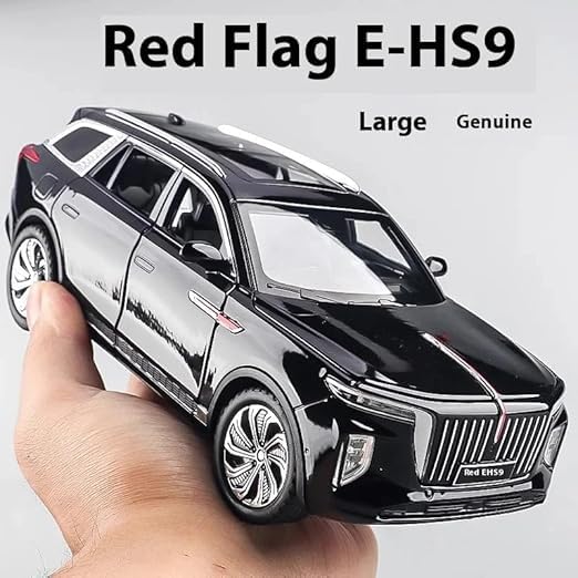 Hongqi E-HS9 luxury SUV 1:24 Diecast Scale Model Car
