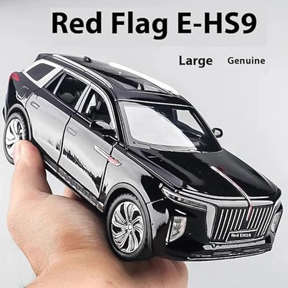 Hongqi E-HS9 luxury SUV 1:24 Diecast Scale Model Car