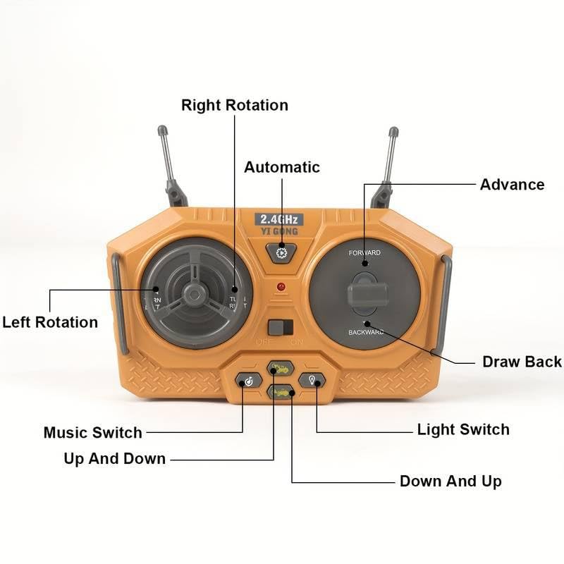 Remote Control Construction Bulldozer