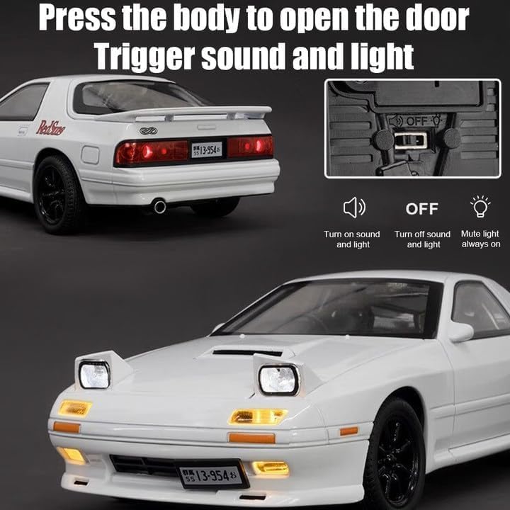 Mazda Rx7 1:24 Diecast Scale Model Car