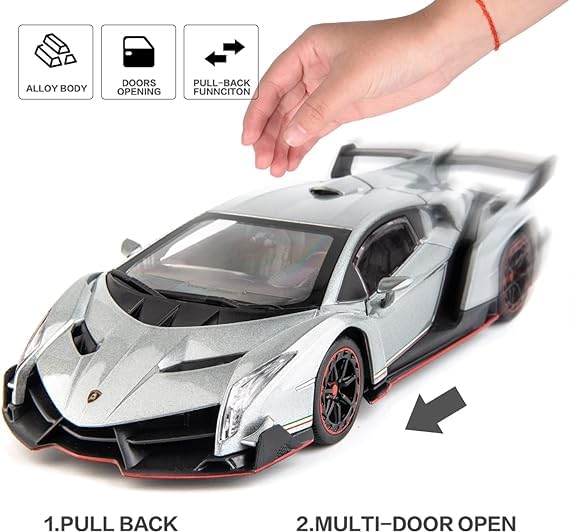 Lamborghini Veneno 1:24 Diecast Scale Model Car